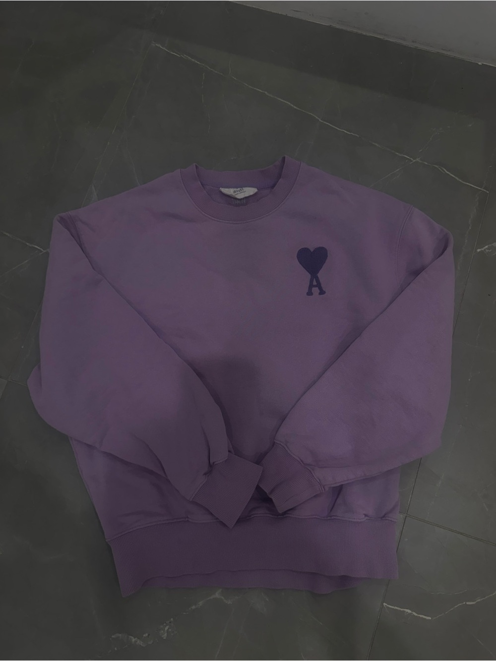 Ami Paris Purple Crewneck